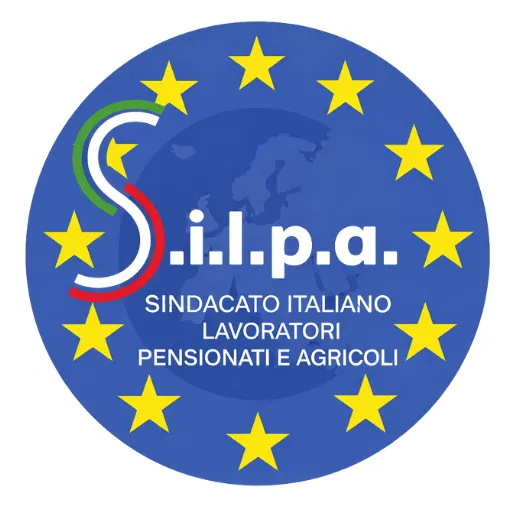Logo SILPA – Sindacato Italiano Lavoratori Pensionati e Agricoli negli Stati Uniti